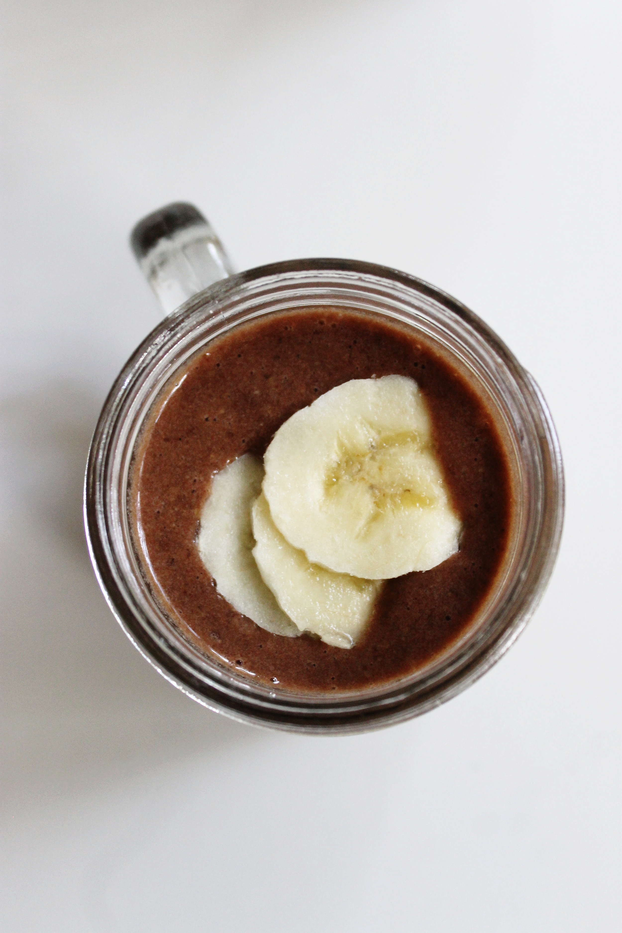 Chocolate peanut butter smoothie | Beloved Kitchen