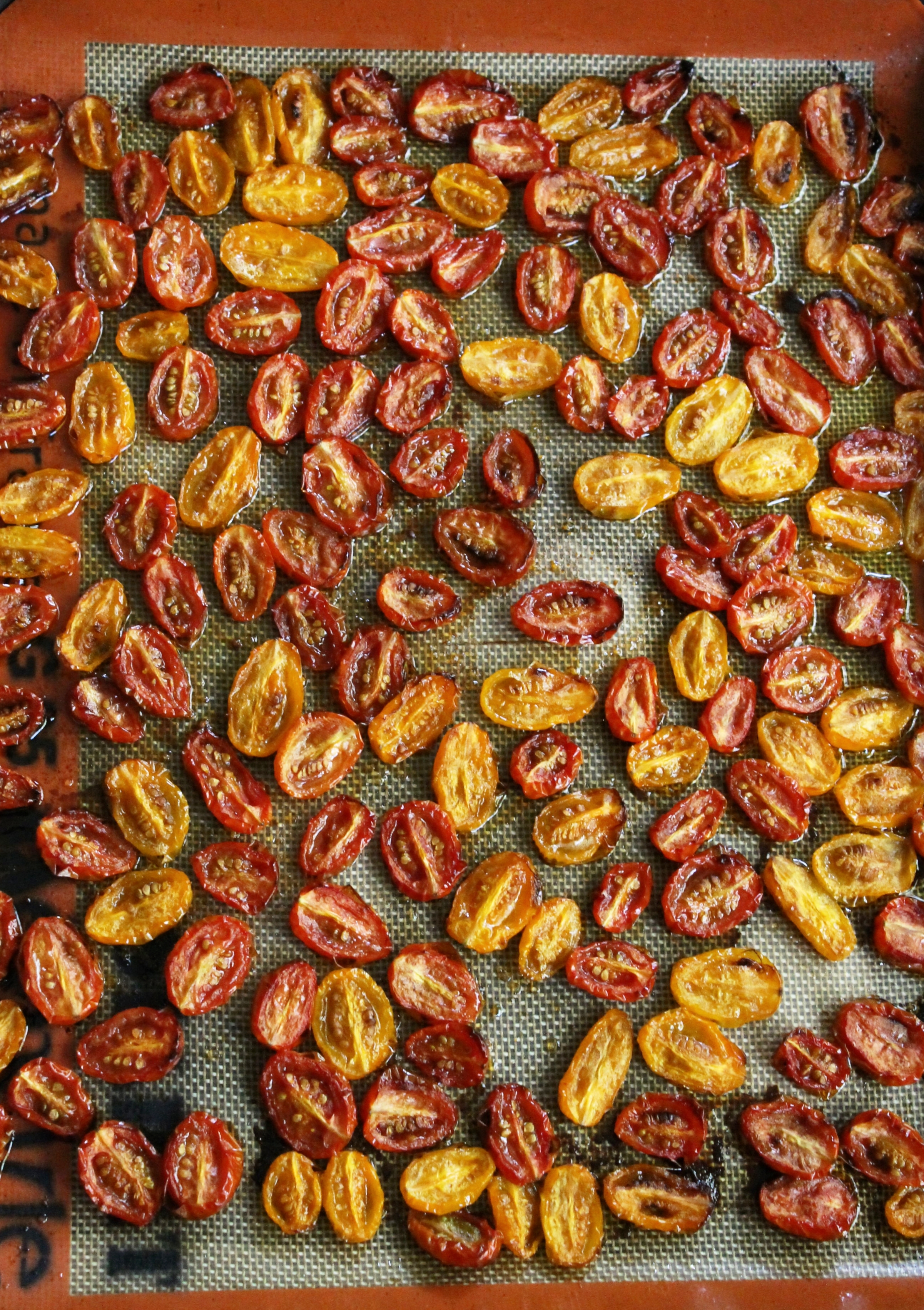 Roasted cherry tomatoes