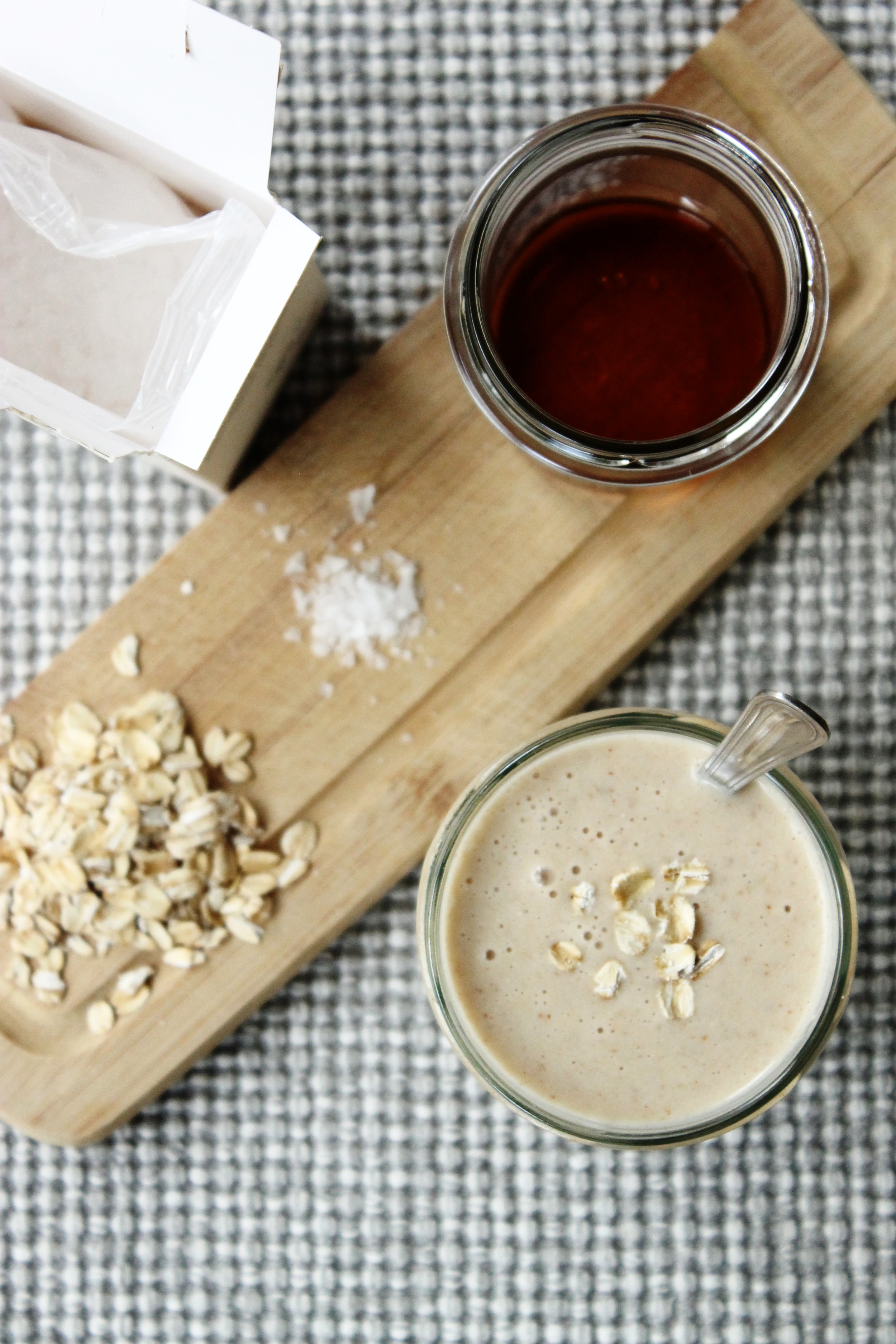 Almond, coconut and oat smoothie | Beloved Kitchen