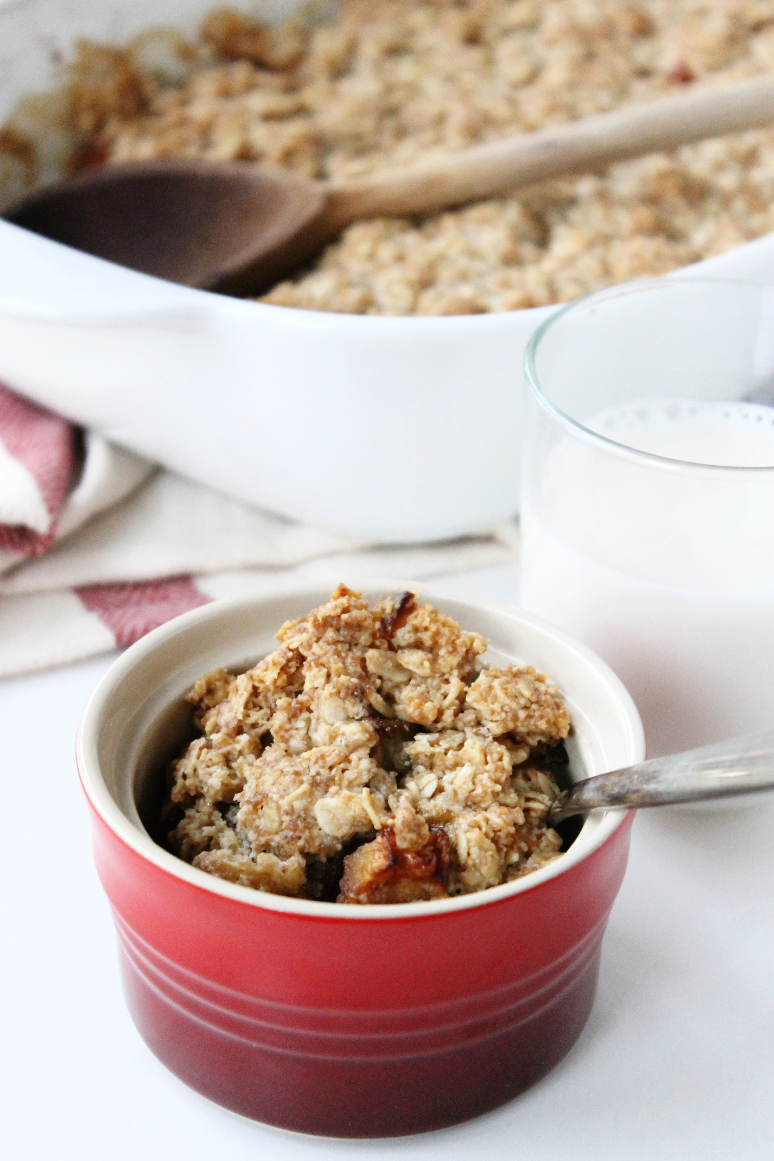 Gluten free pear and apple crumble | Beloved Kitchen