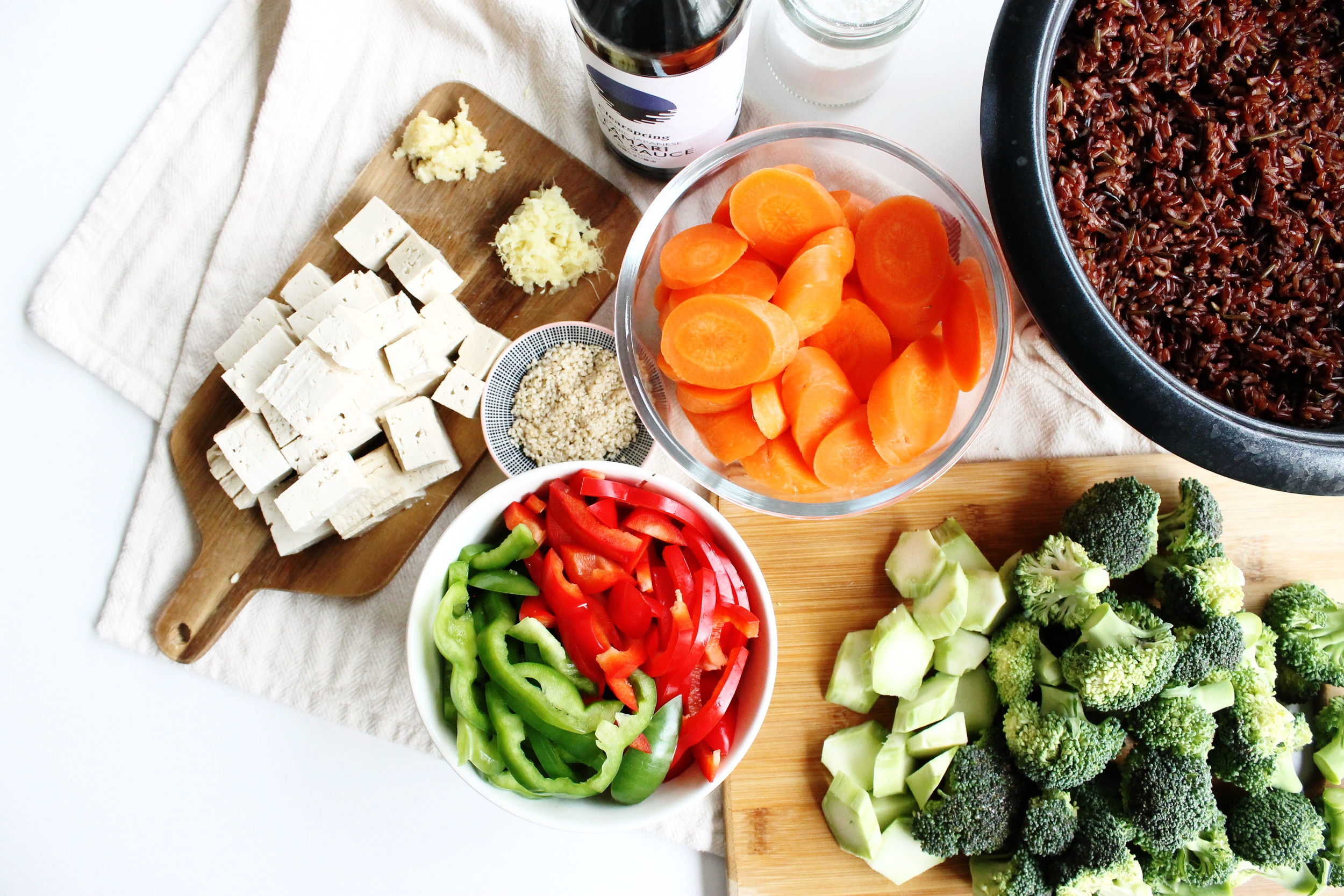 Vegetable tofu stir fry | Beloved Kitchen