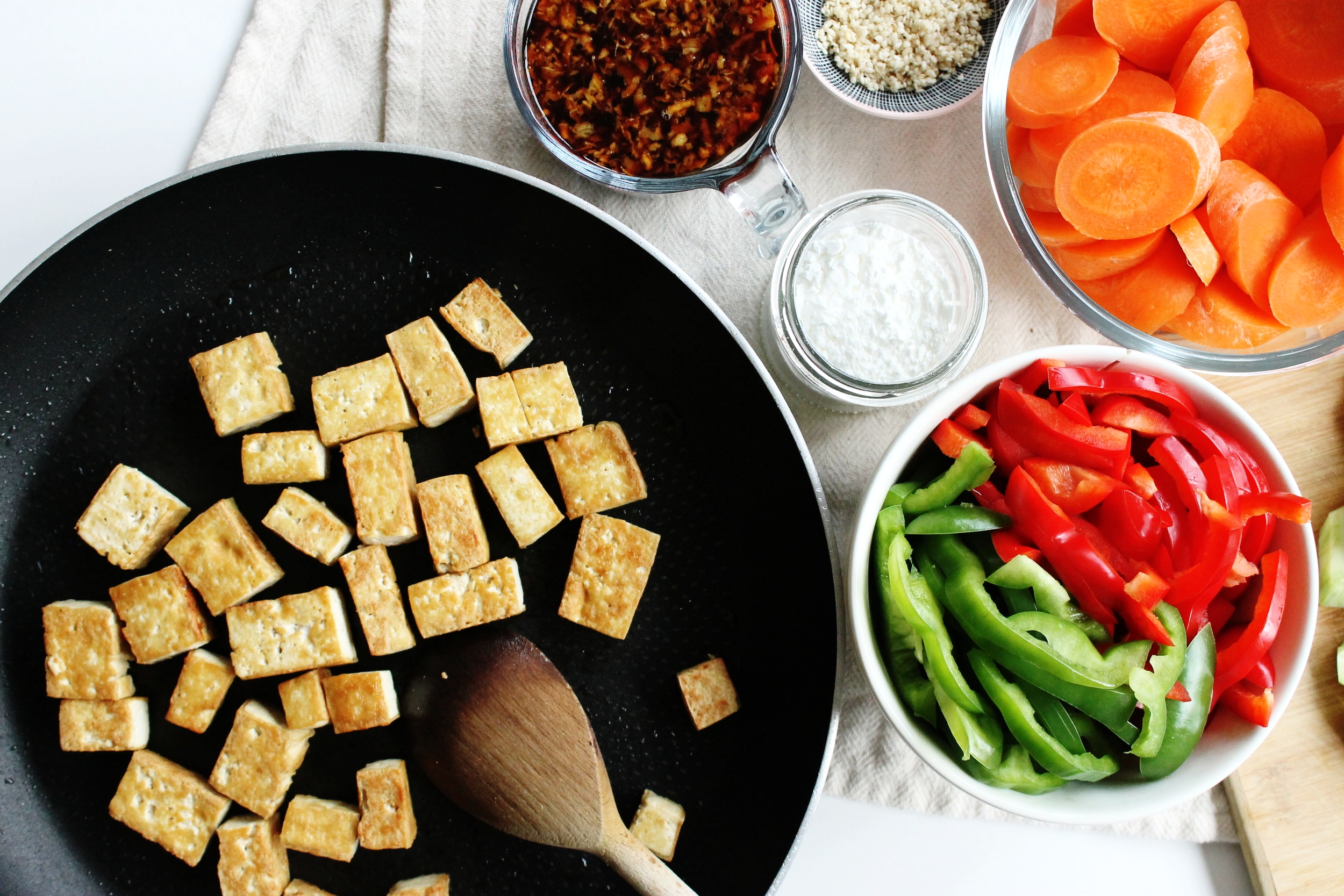Vegetable tofu stir fry | Beloved Kitchen