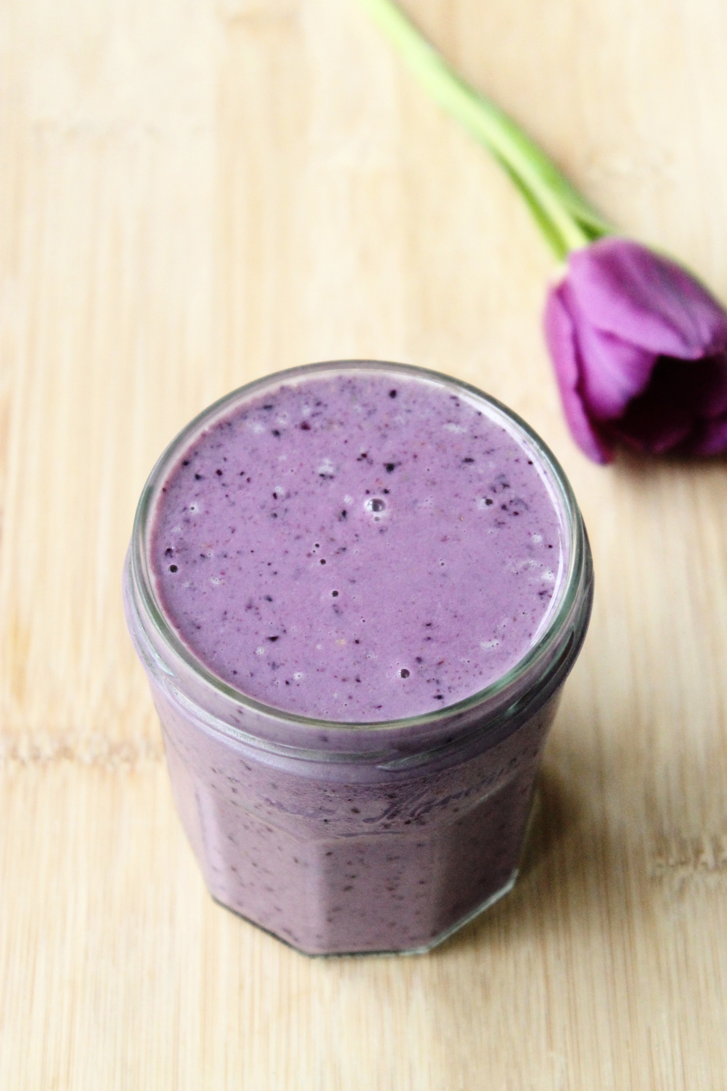 Peter's blueberry protein smoothie | Beloved Kitchen