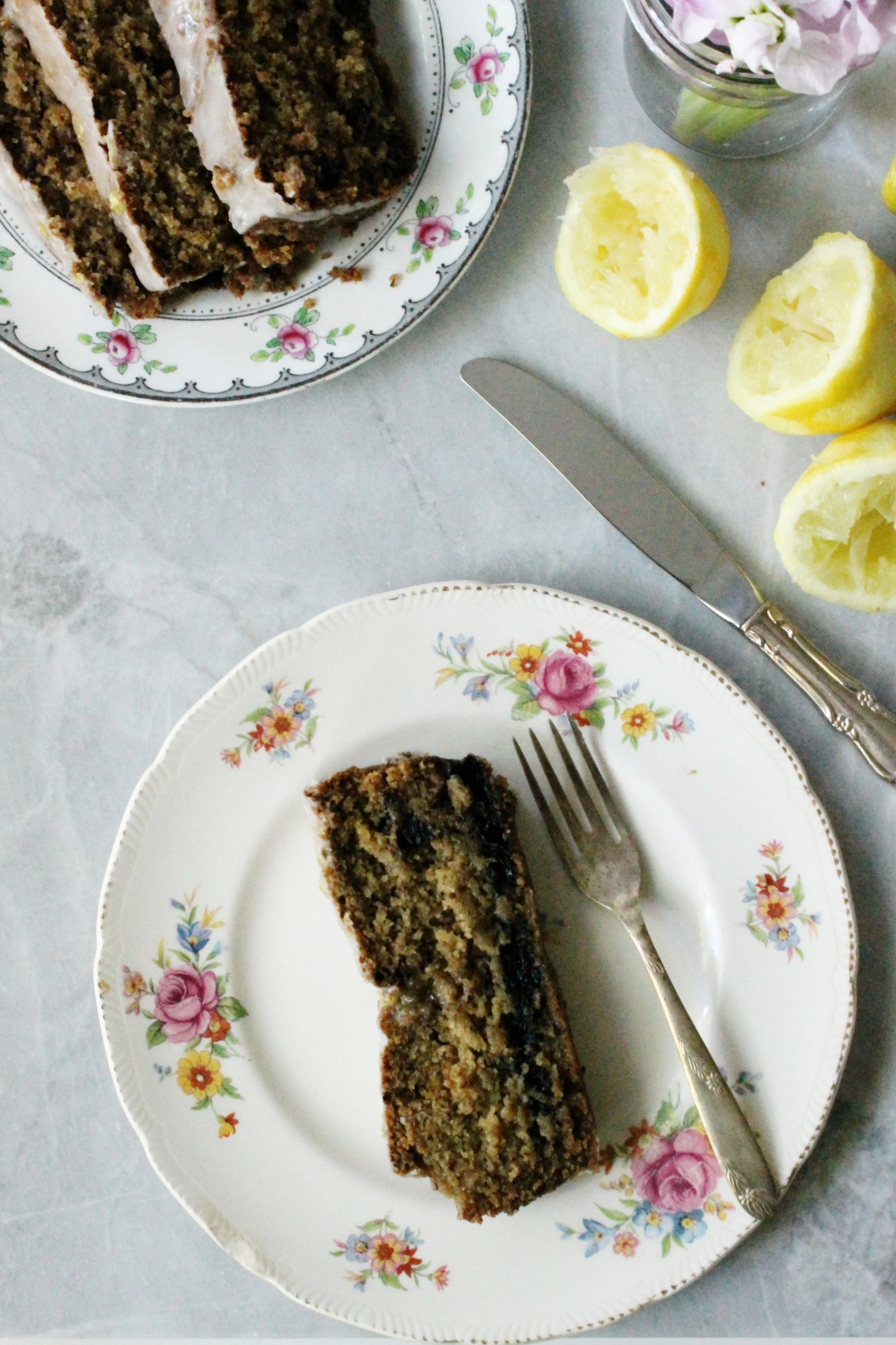 Vegan lemon blueberry loaf cake | Beloved Kitchen