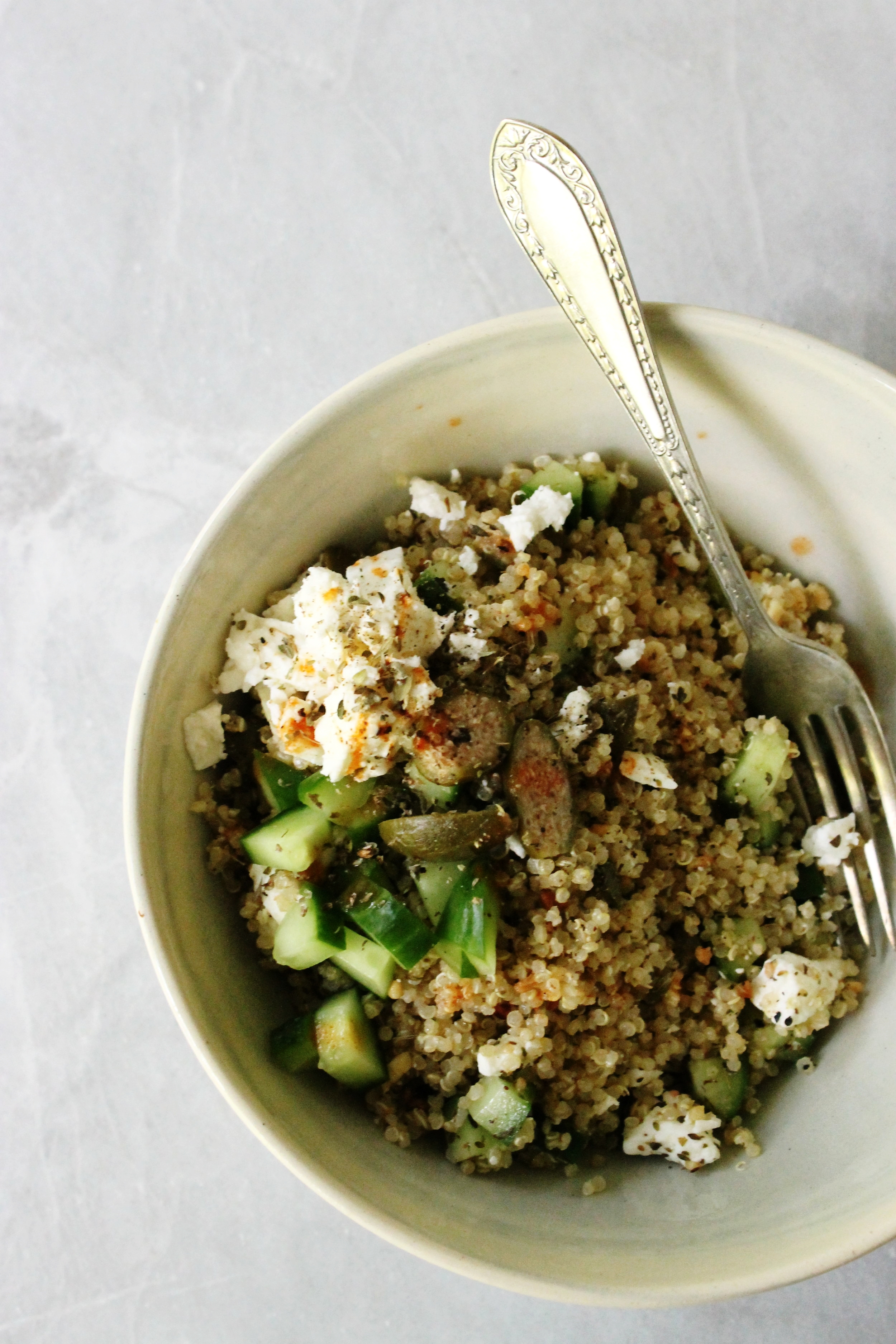Mediterranean quinoa salad | Beloved Kitchen