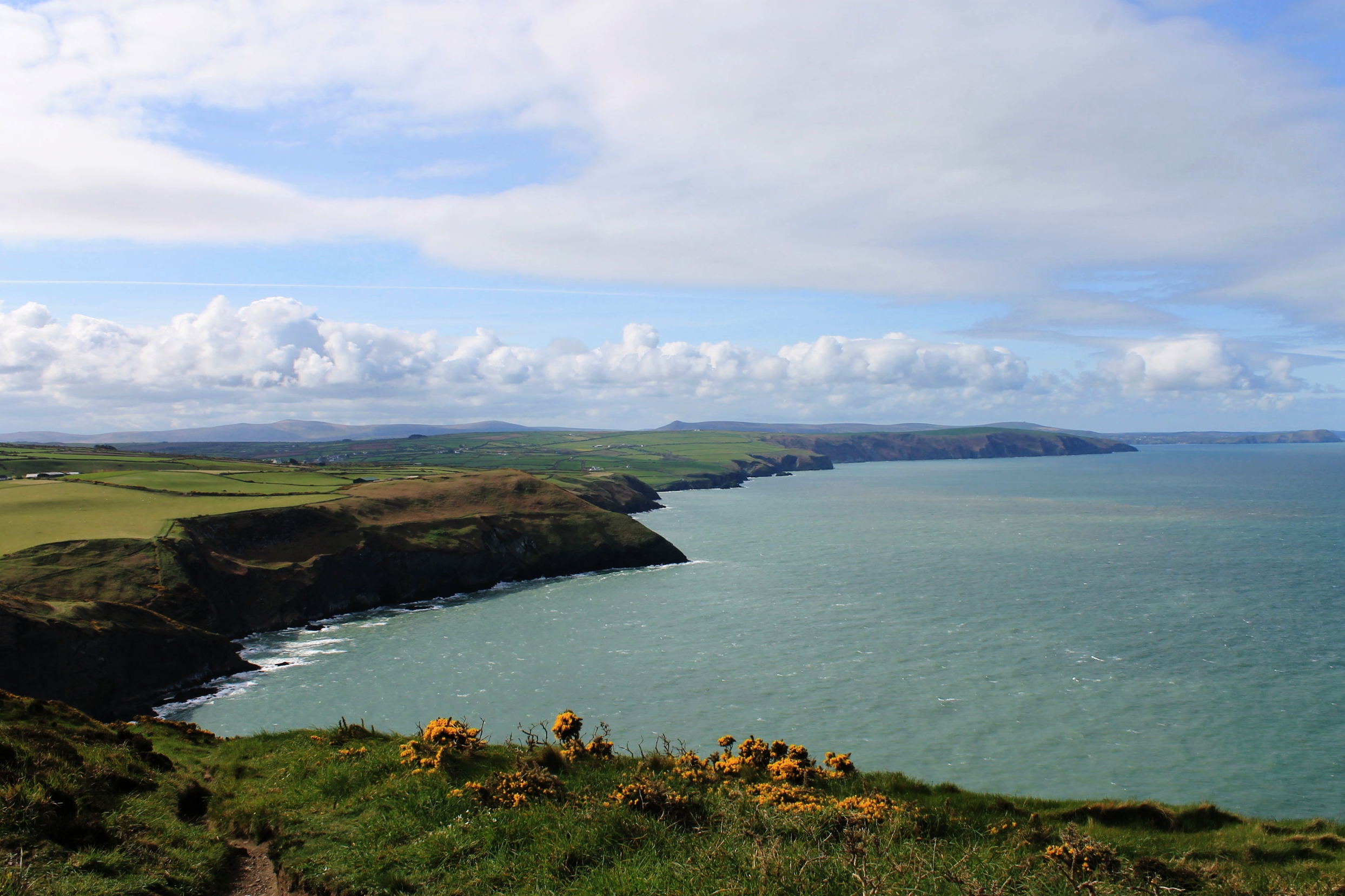 View from the Pembrokeshire Coast Path near St Dogmael's