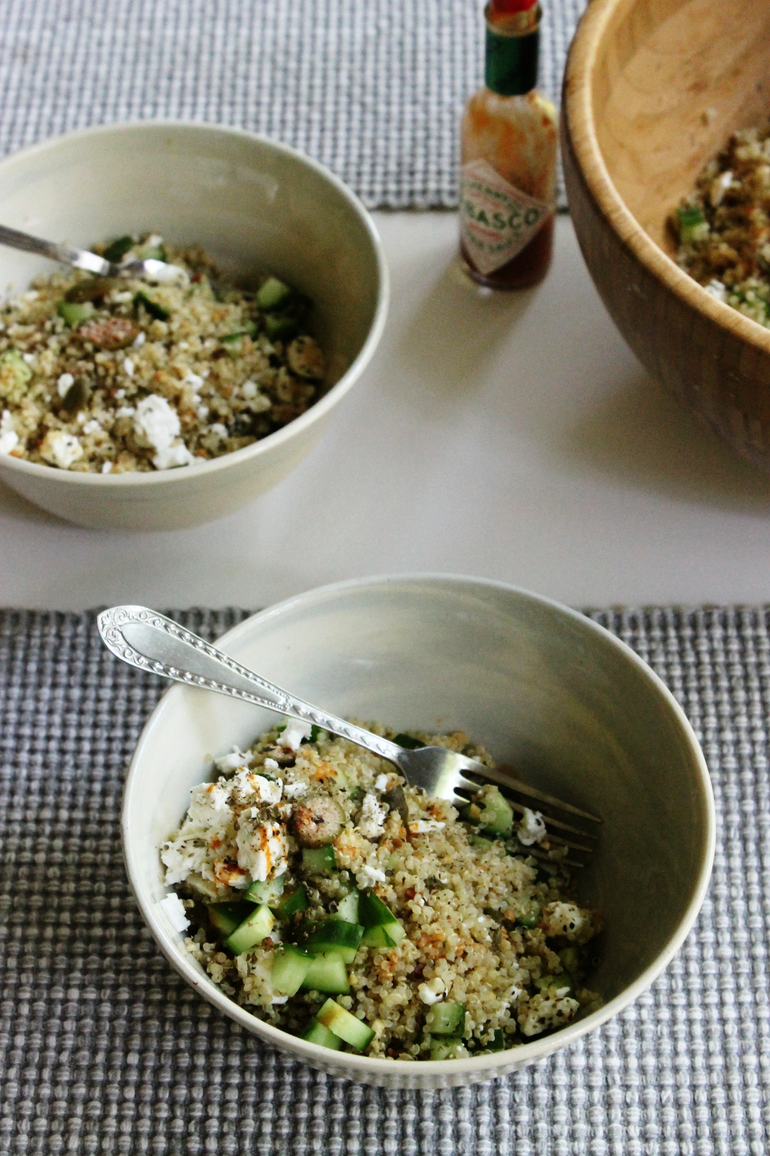 Mediterranean quinoa salad | Beloved Kitchen