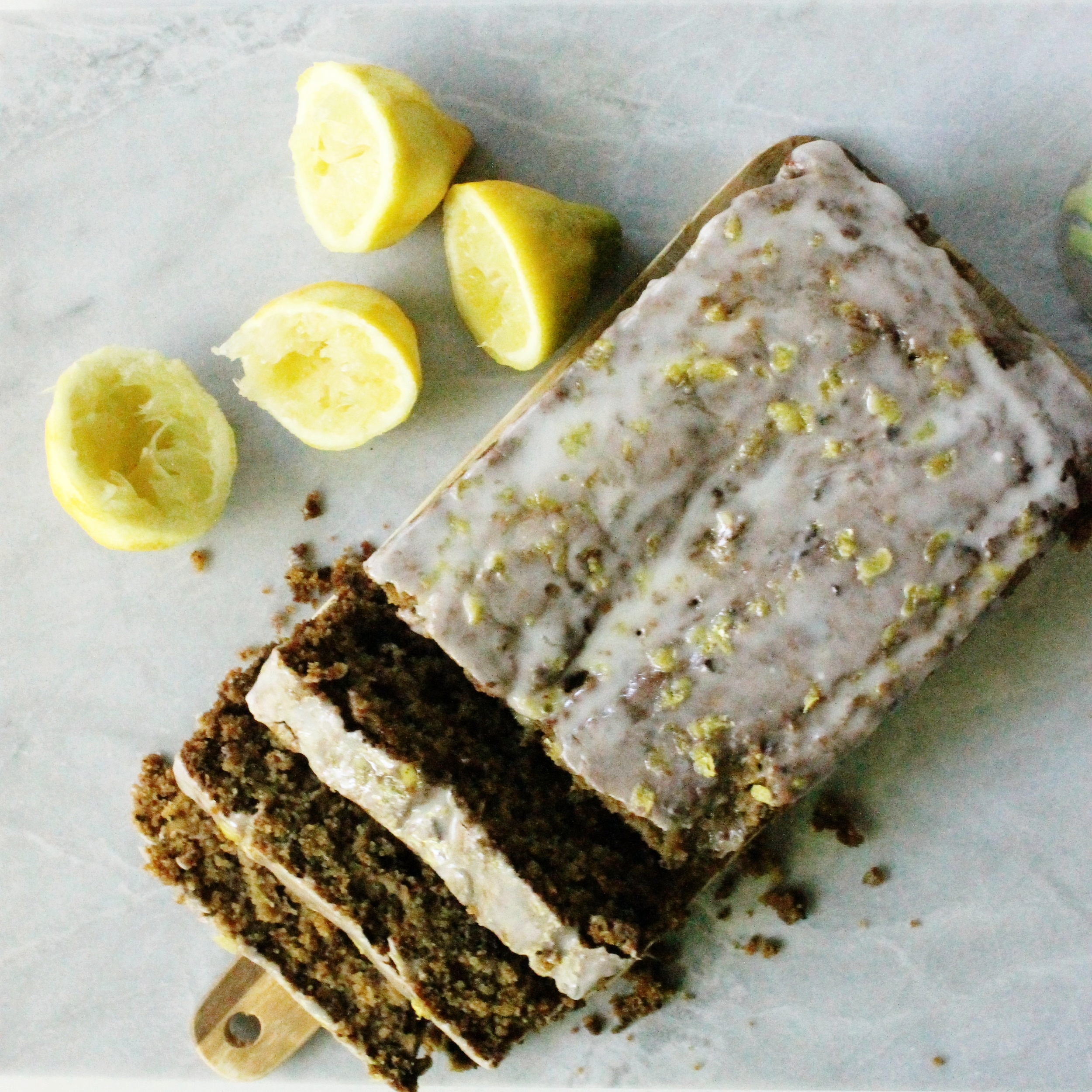 Vegan lemon blueberry loaf cake | Beloved Kitchen