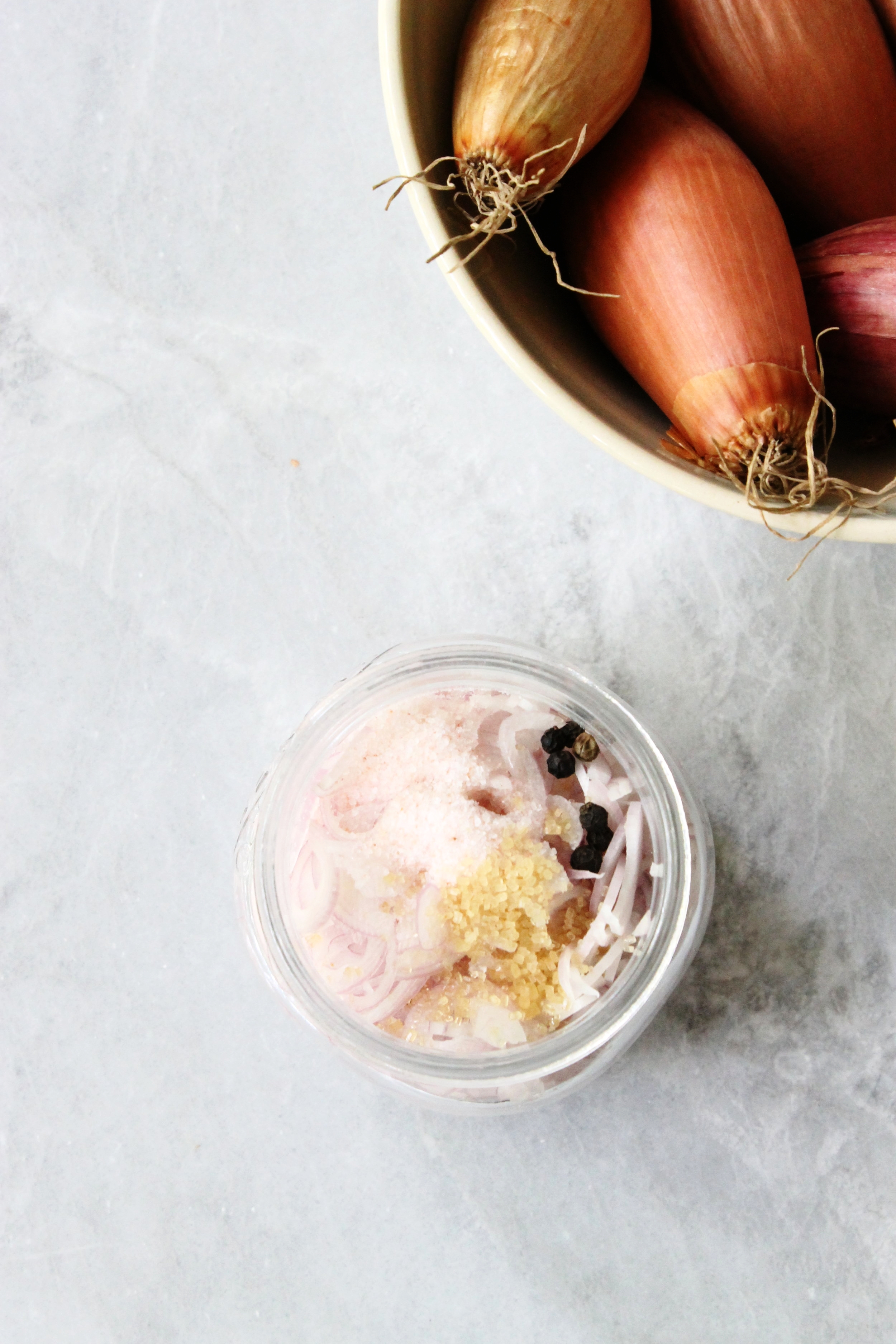 Heirloom tomato salad with burrata and pickled shallots | Beloved Kitchen