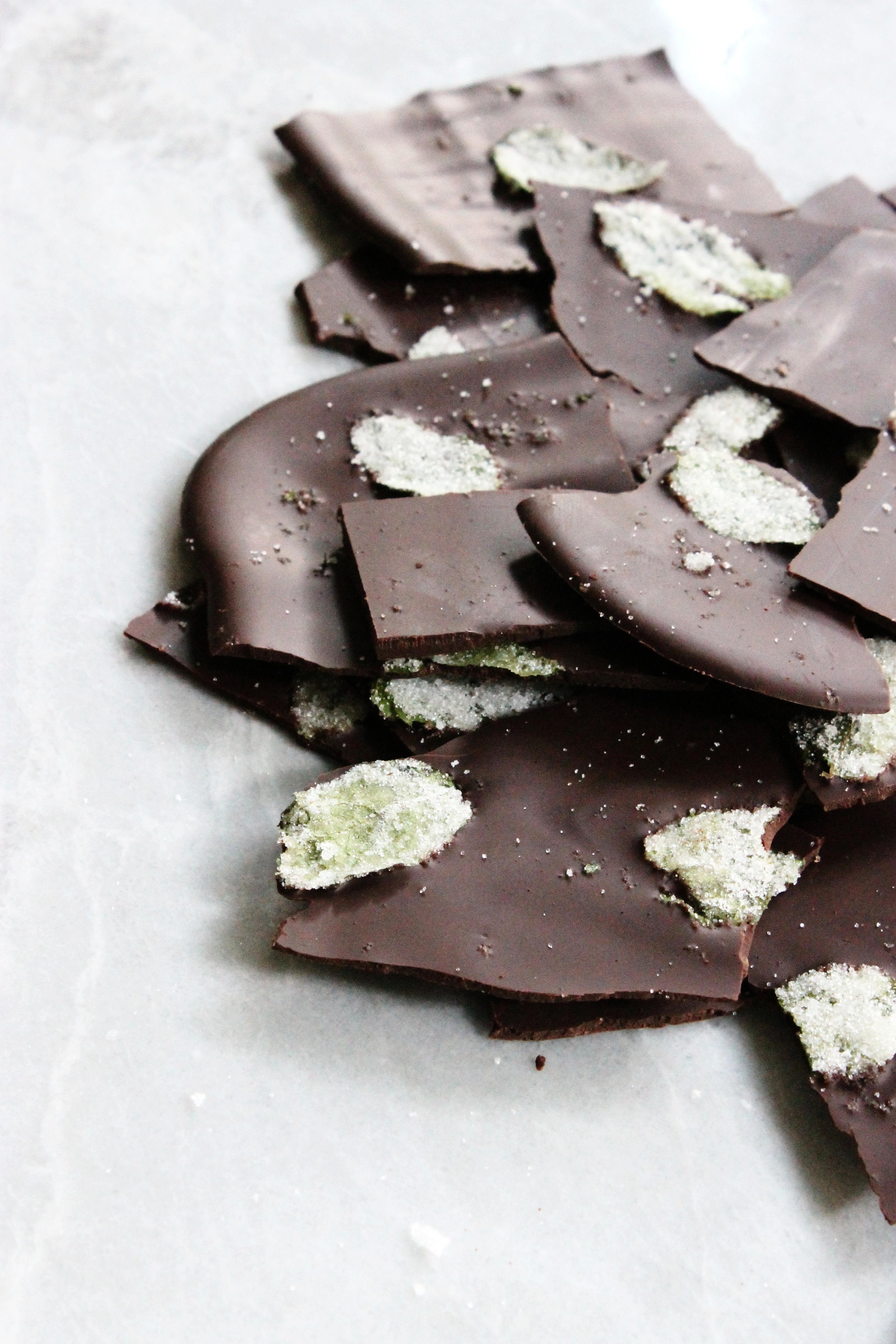 Mint chocolate bark | Beloved Kitchen