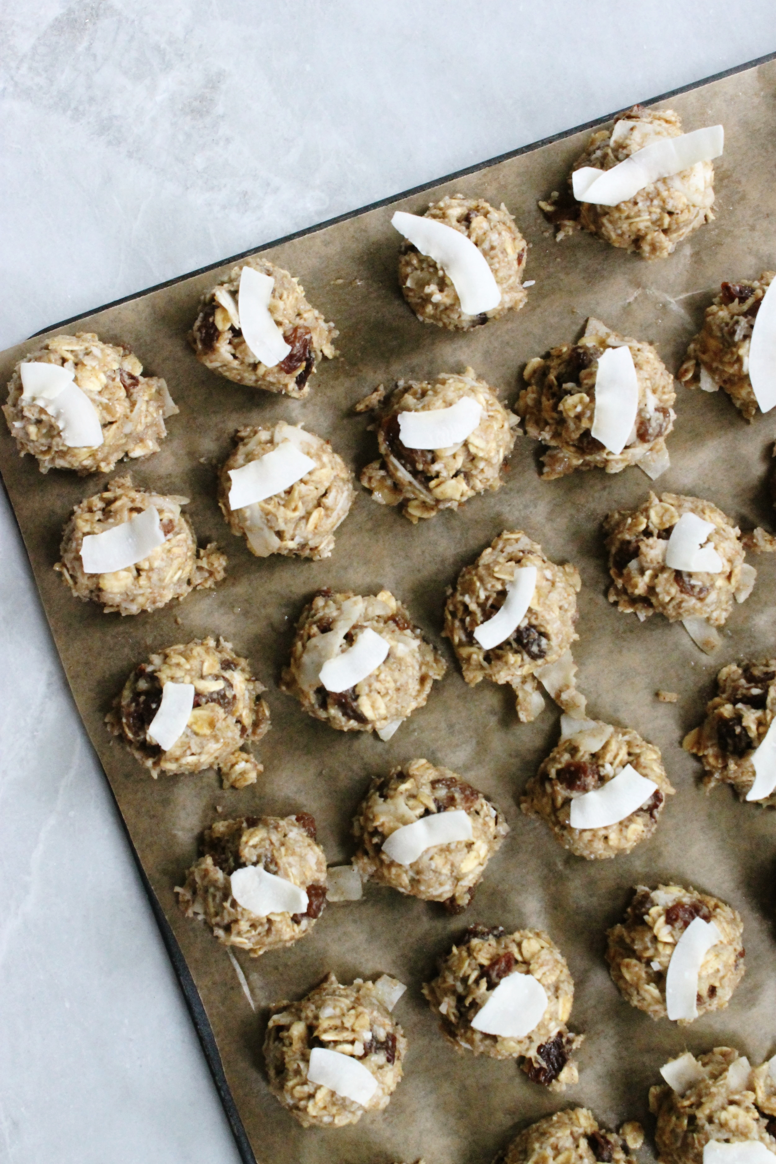 Healthy coconut-raisin cookies | Beloved Kitchen