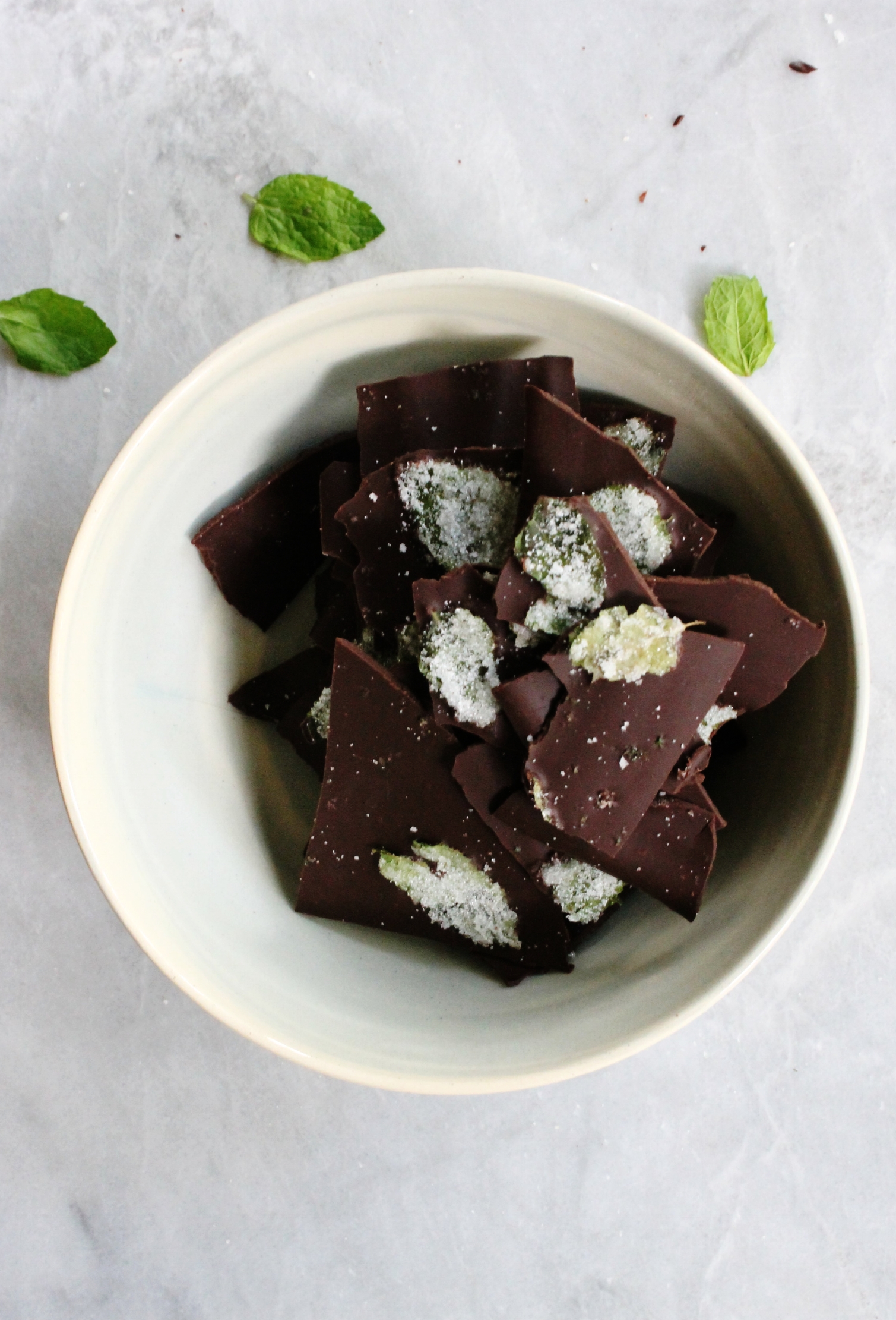 Mint chocolate bark | Beloved Kitchen