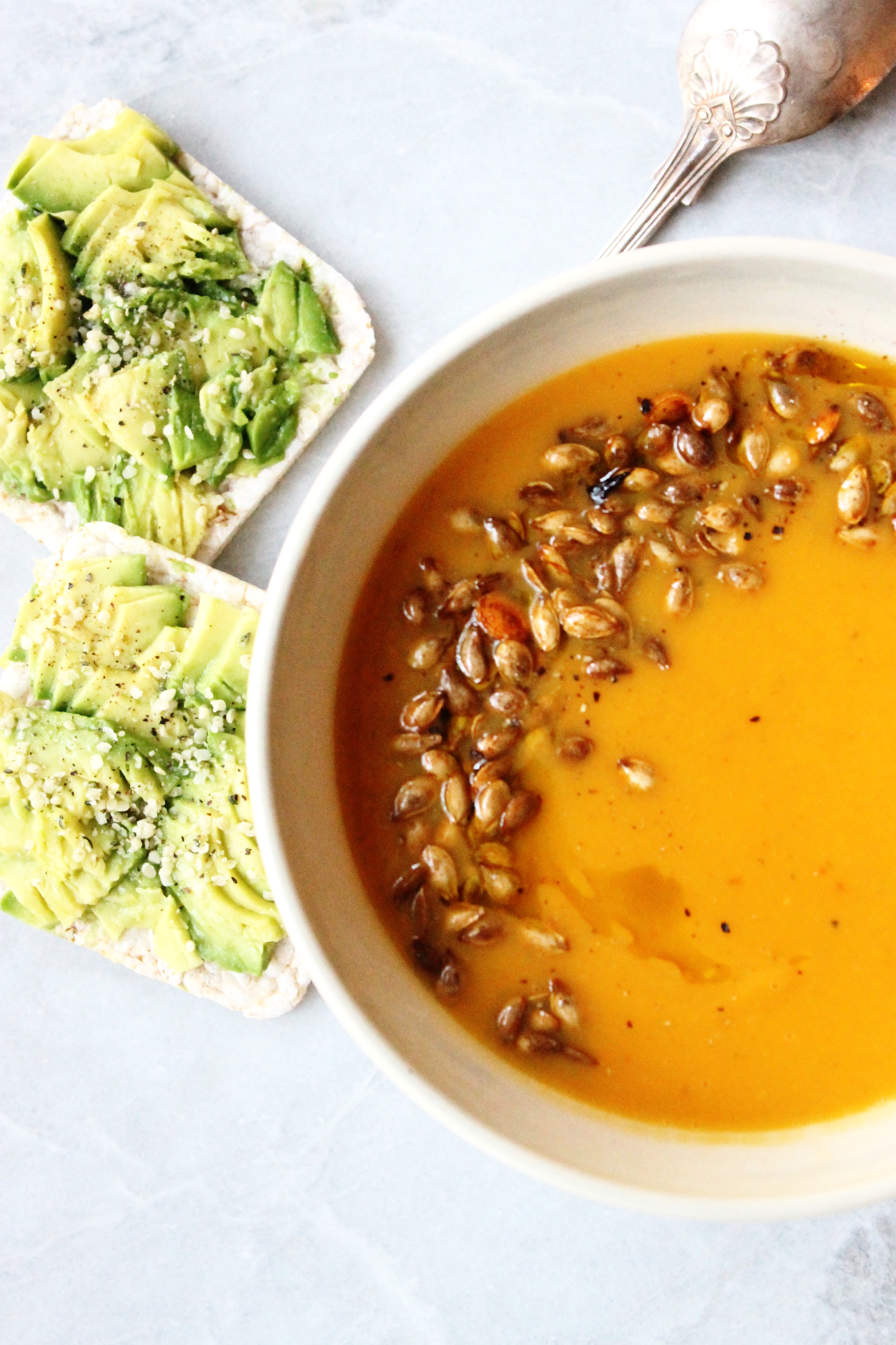 Pumpkin harissa soup | Beloved Kitchen