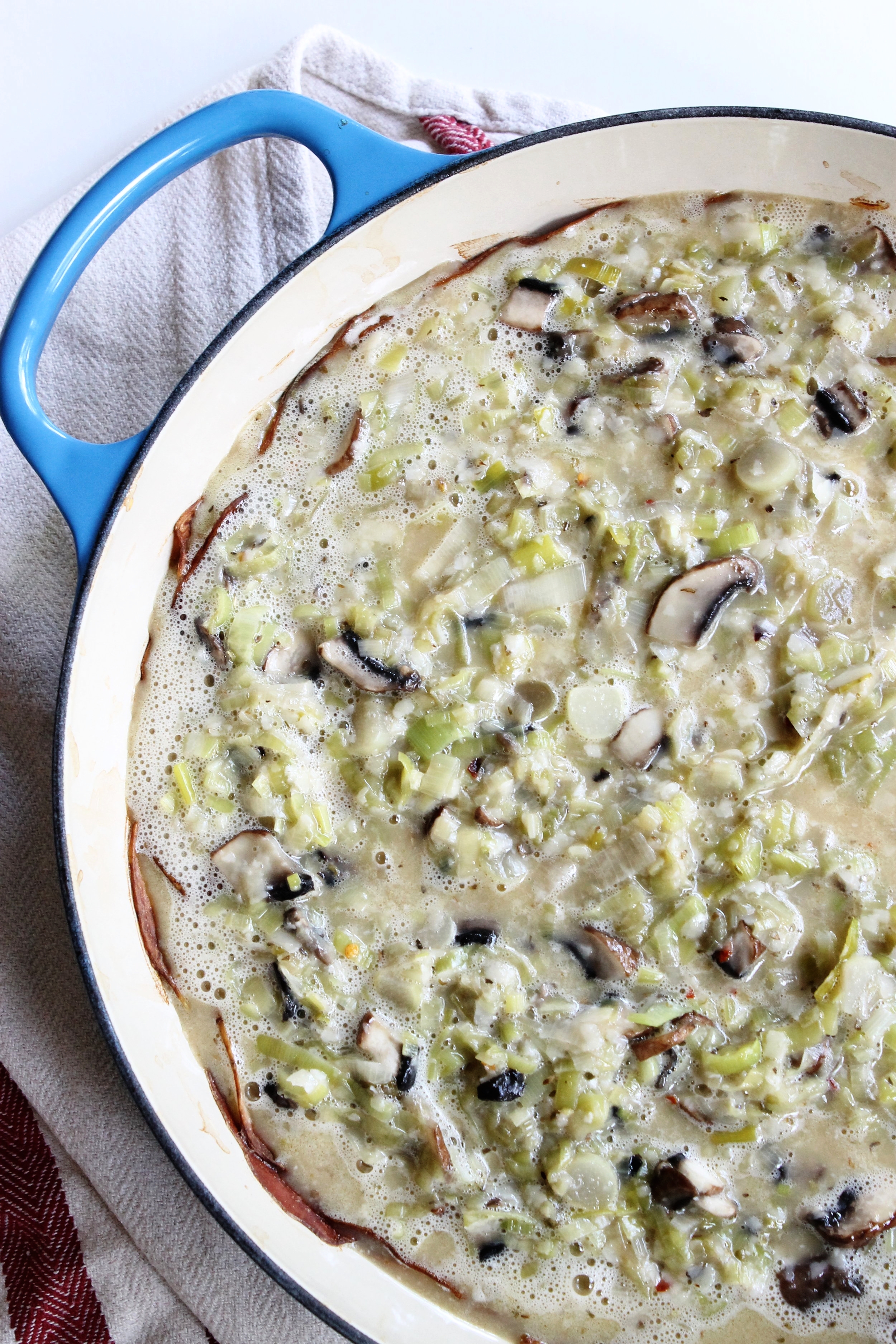 Leek and mushroom quiche (gluten free) | Beloved Kitchen