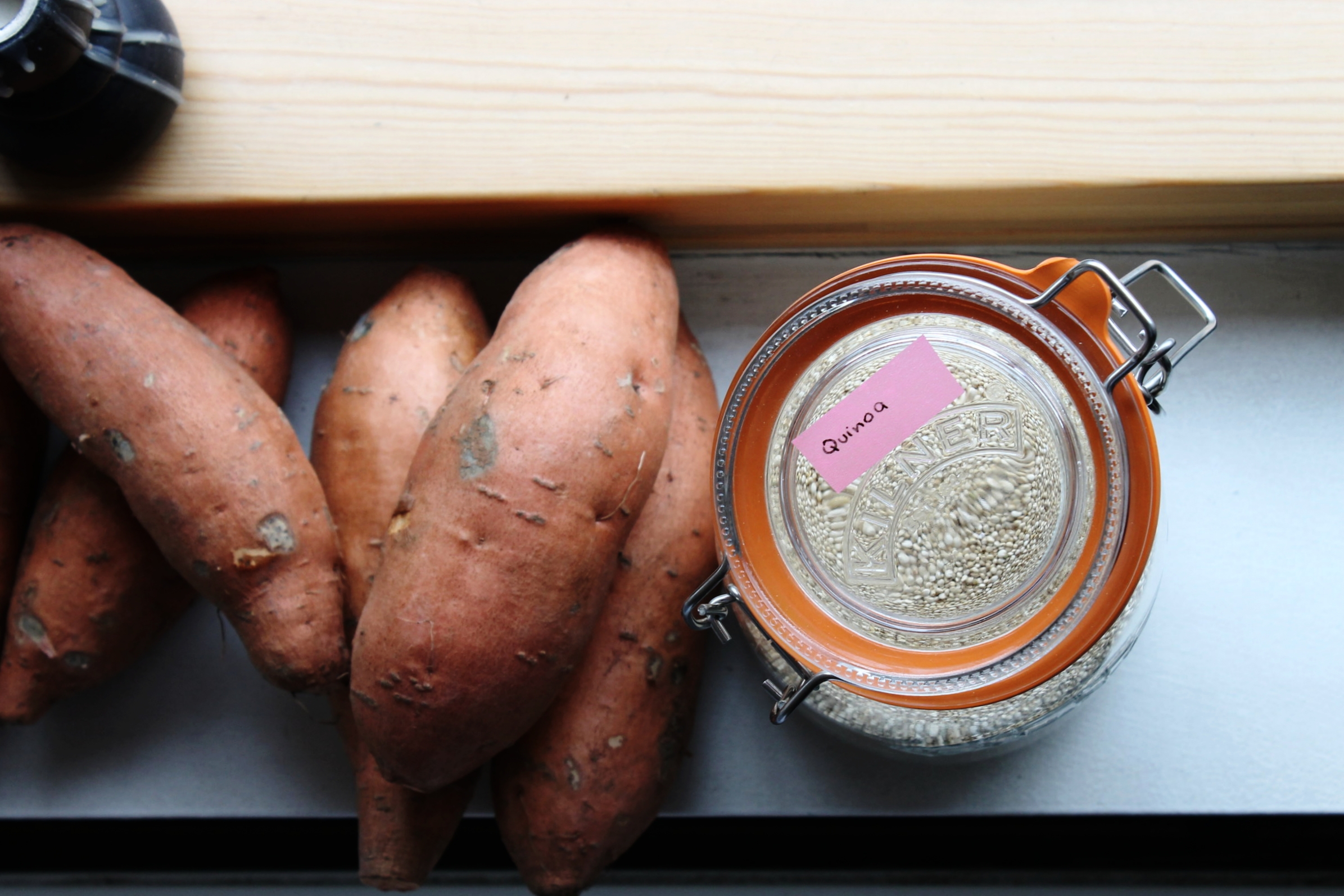 Sweet potato tahini quinoa bowls | Beloved Kitchen
