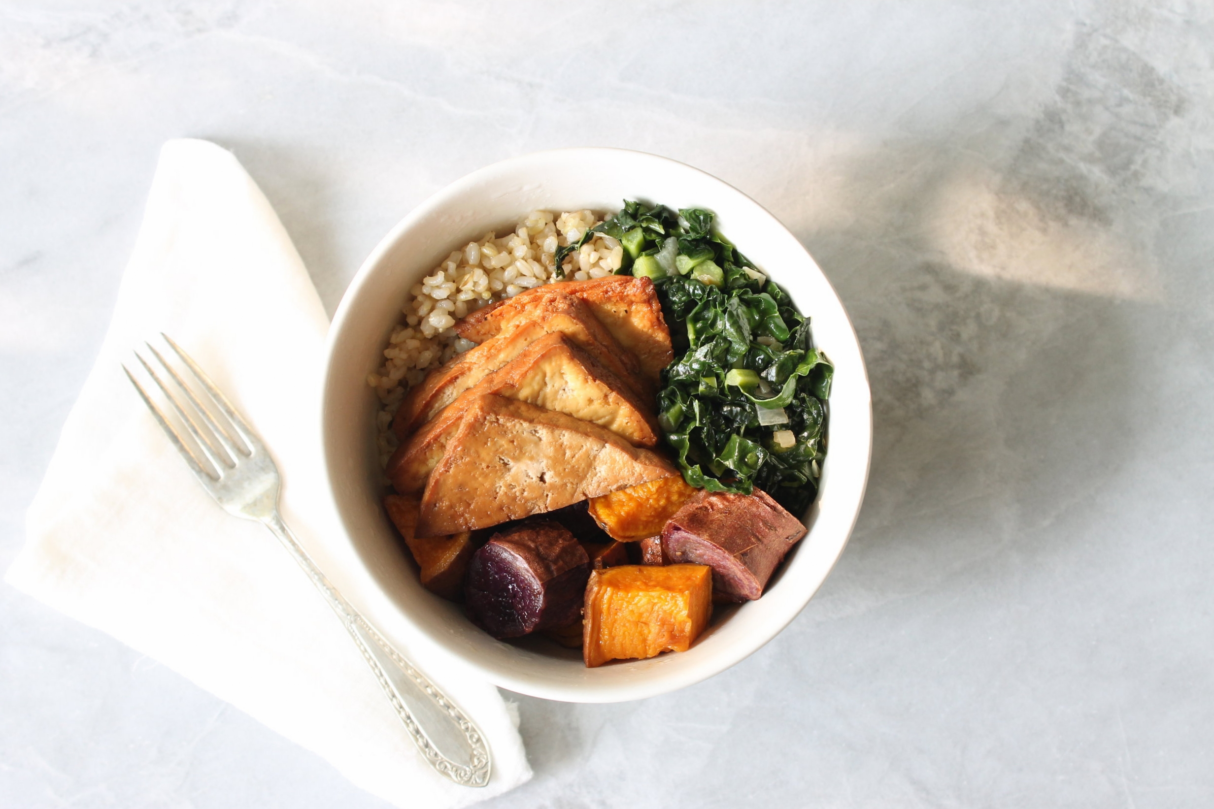 Marinated tofu steaks | Beloved Kitchen