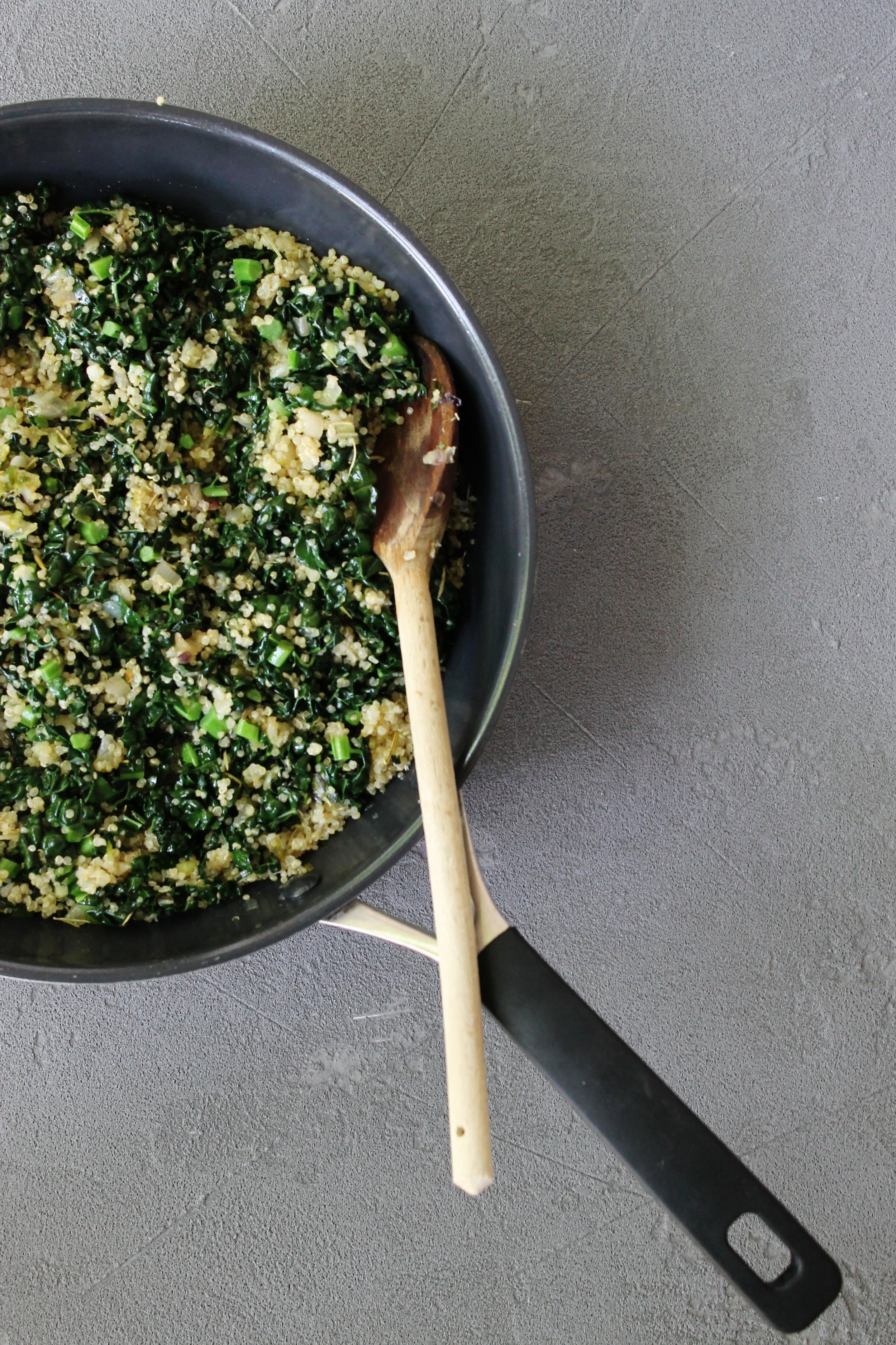 Quinoa and kale frittata {gluten free} | Beloved Kitchen