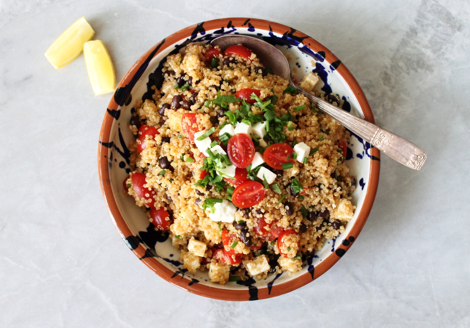 Black bean and quinoa salad | Beloved Kitchen