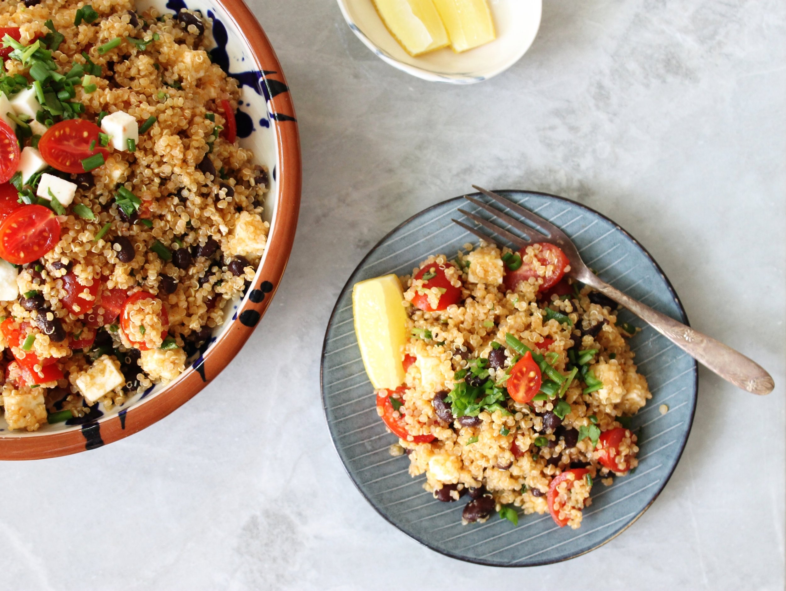 Black bean and quinoa salad | Beloved Kitchen