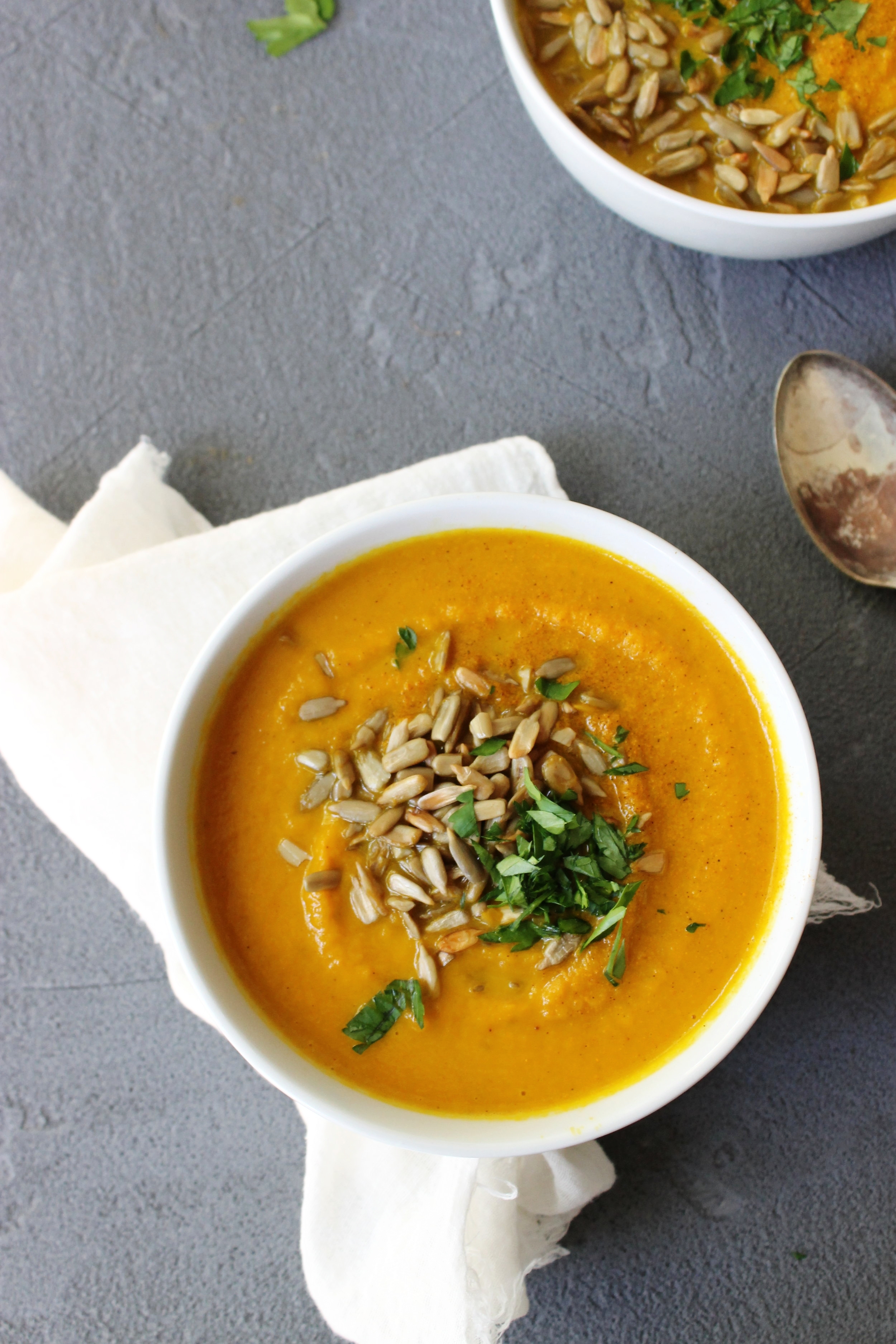 Spiced carrot soup {vegan & gluten free} | Beloved Kitchen