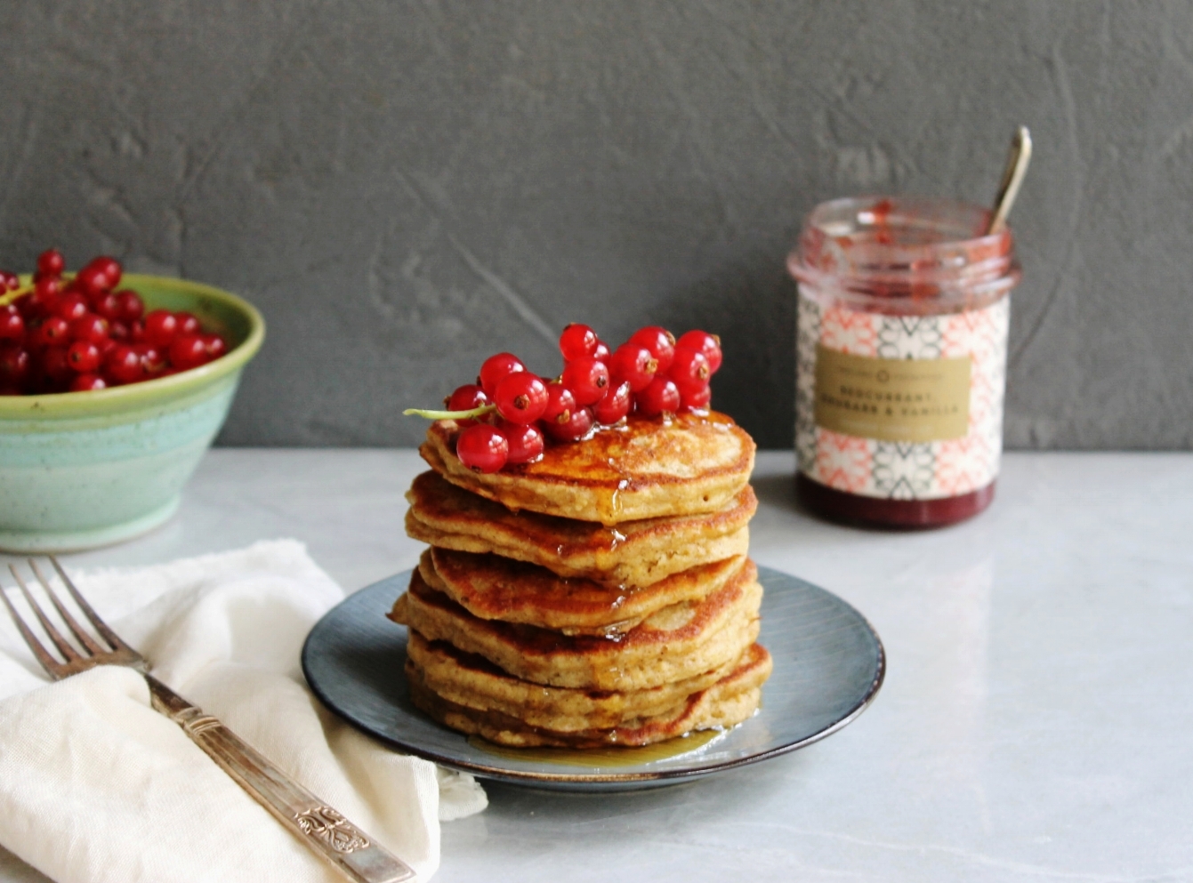 Banana oat pancakes {gluten free} | Beloved Kitchen