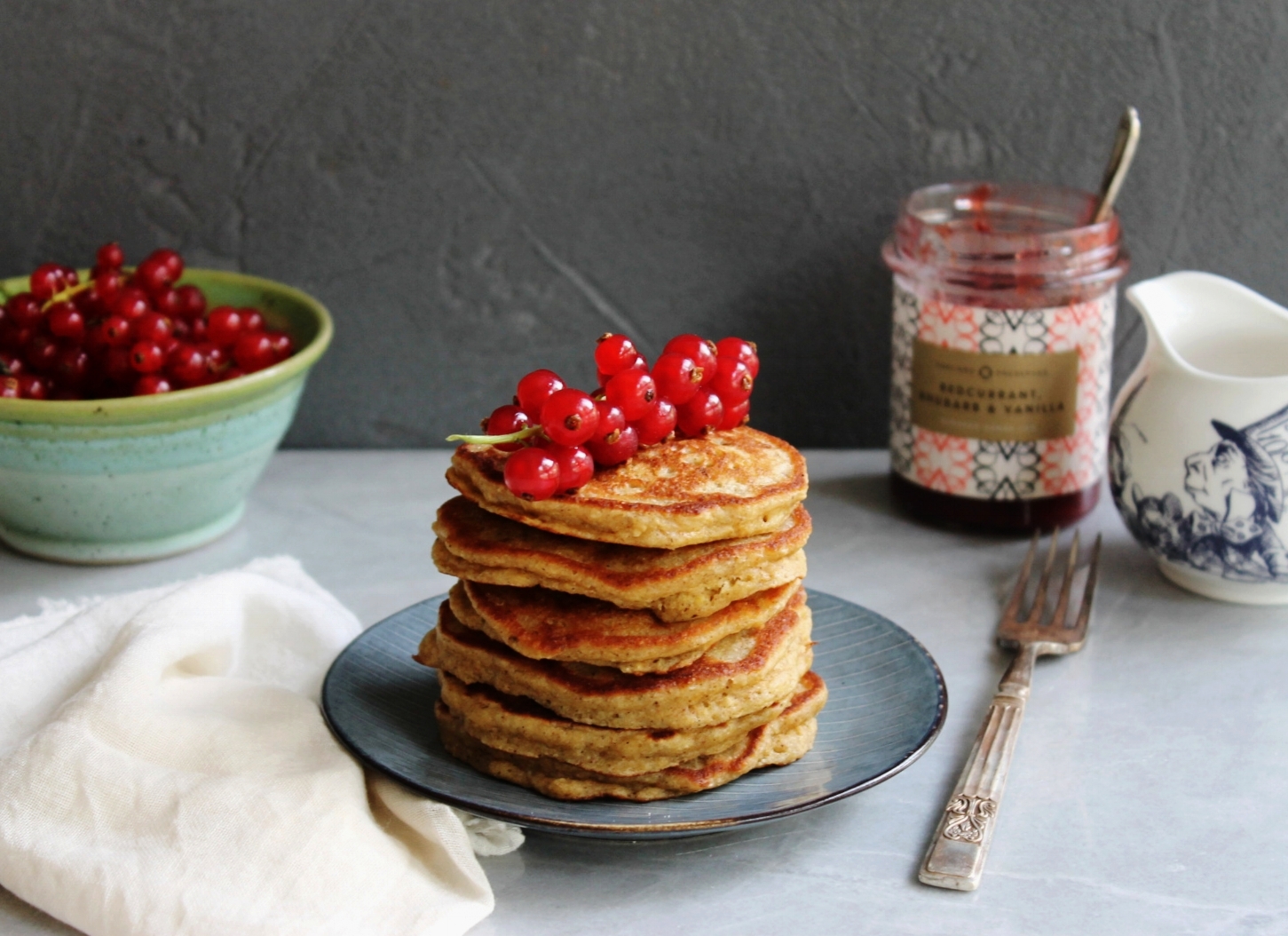 Banana oat pancakes {gluten free} | Beloved Kitchen