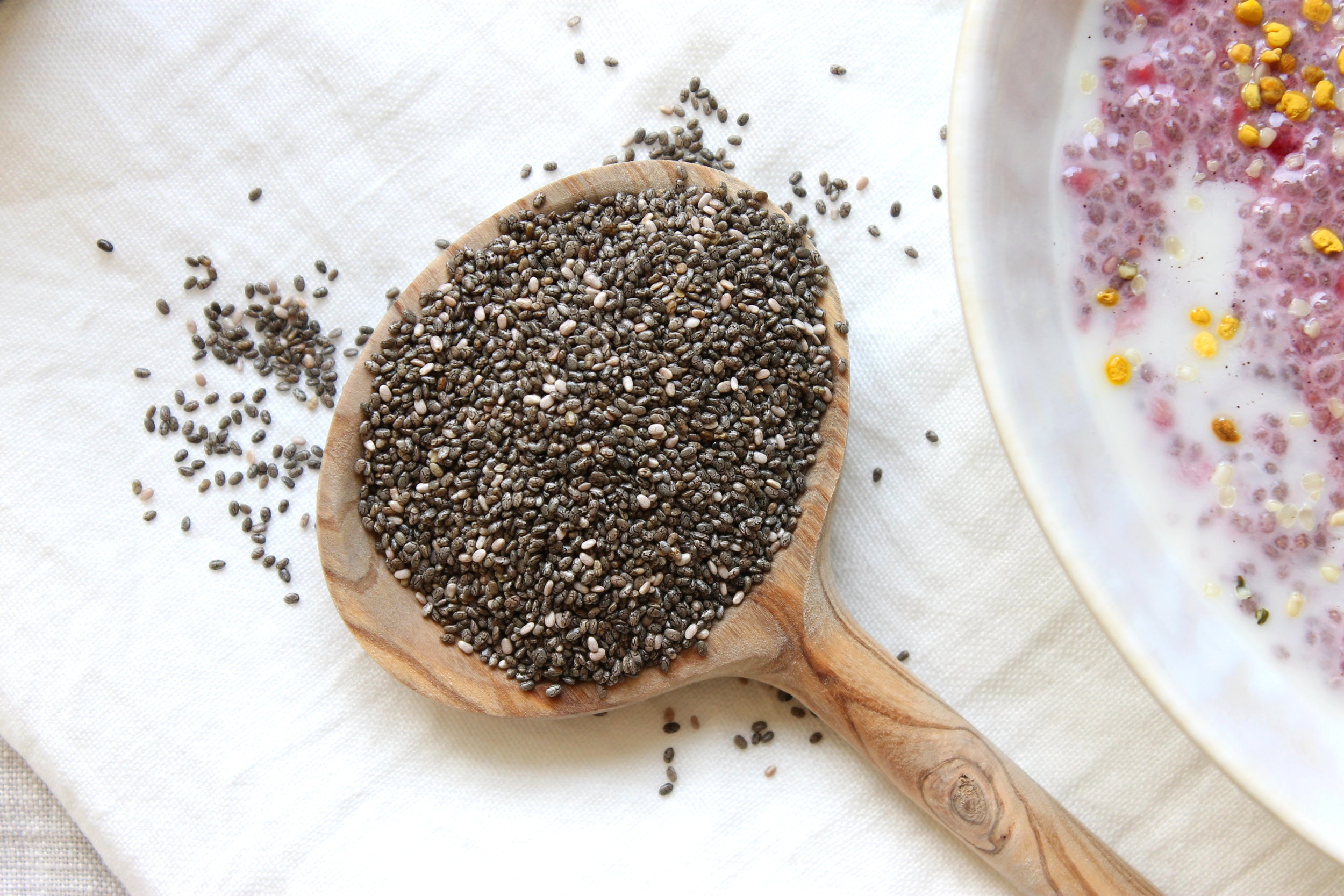 Raspberry chia pudding {vegan & gluten free} | Beloved Kitchen