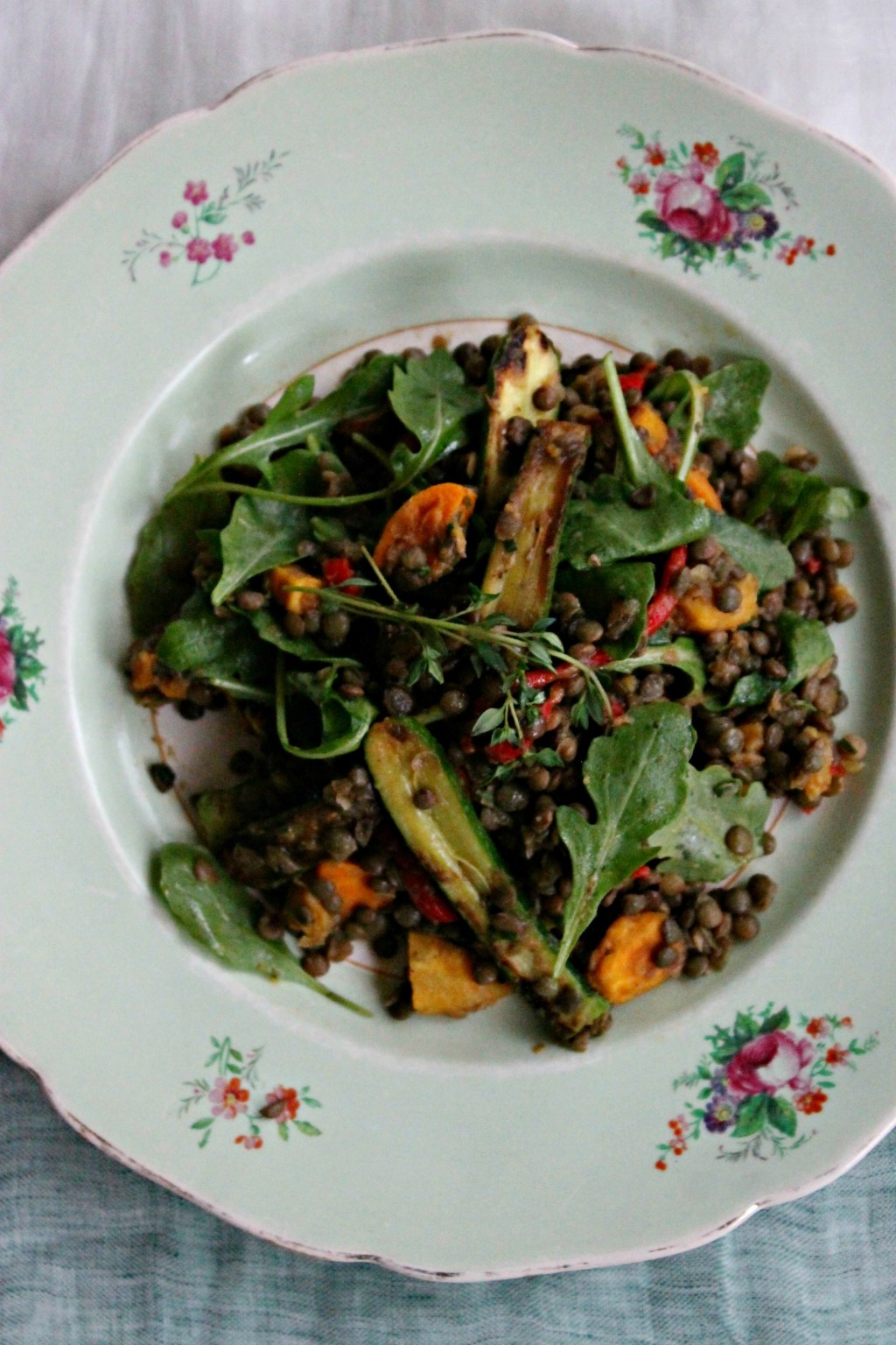 Sweet potato and lentil&nbsp;salad