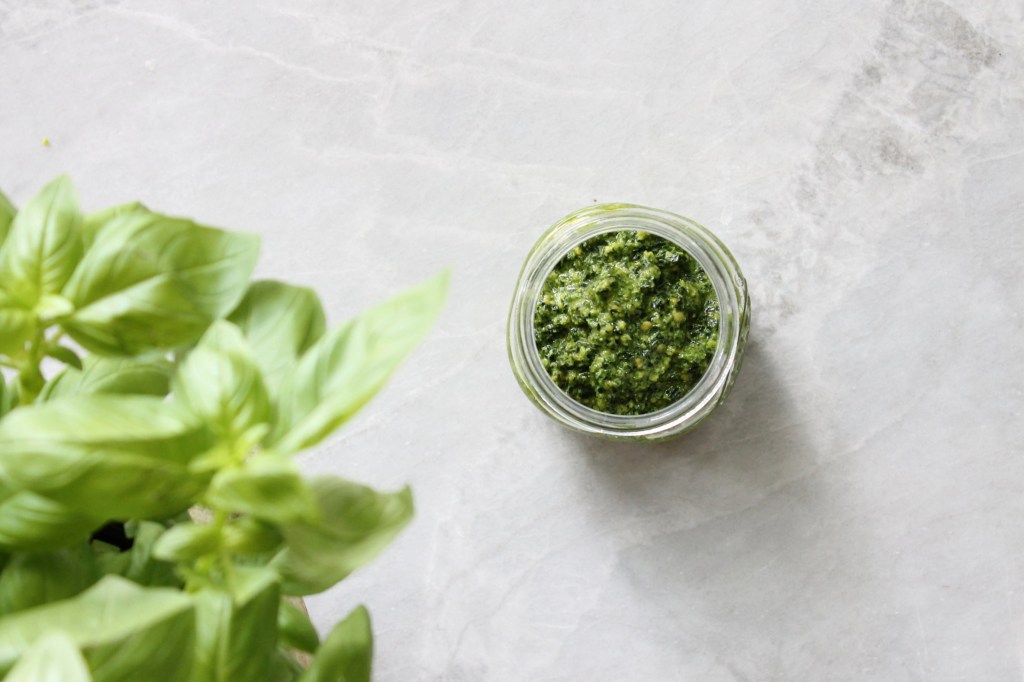 Greener pesto